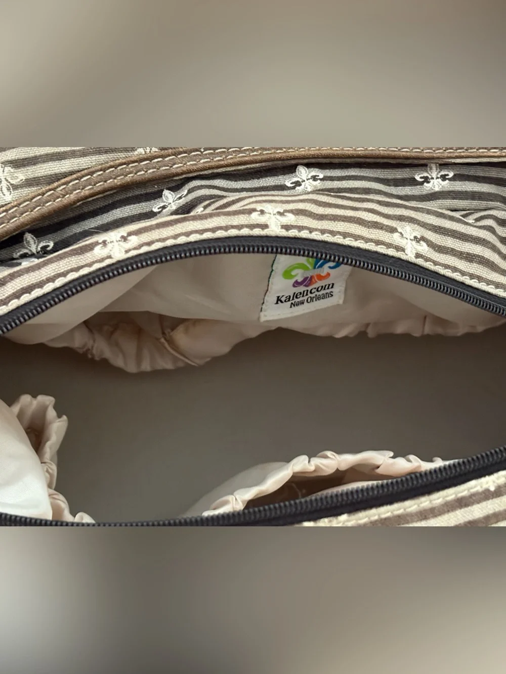 $5 In Bundle! Kalencom Fleur de Lis Diaper Bag